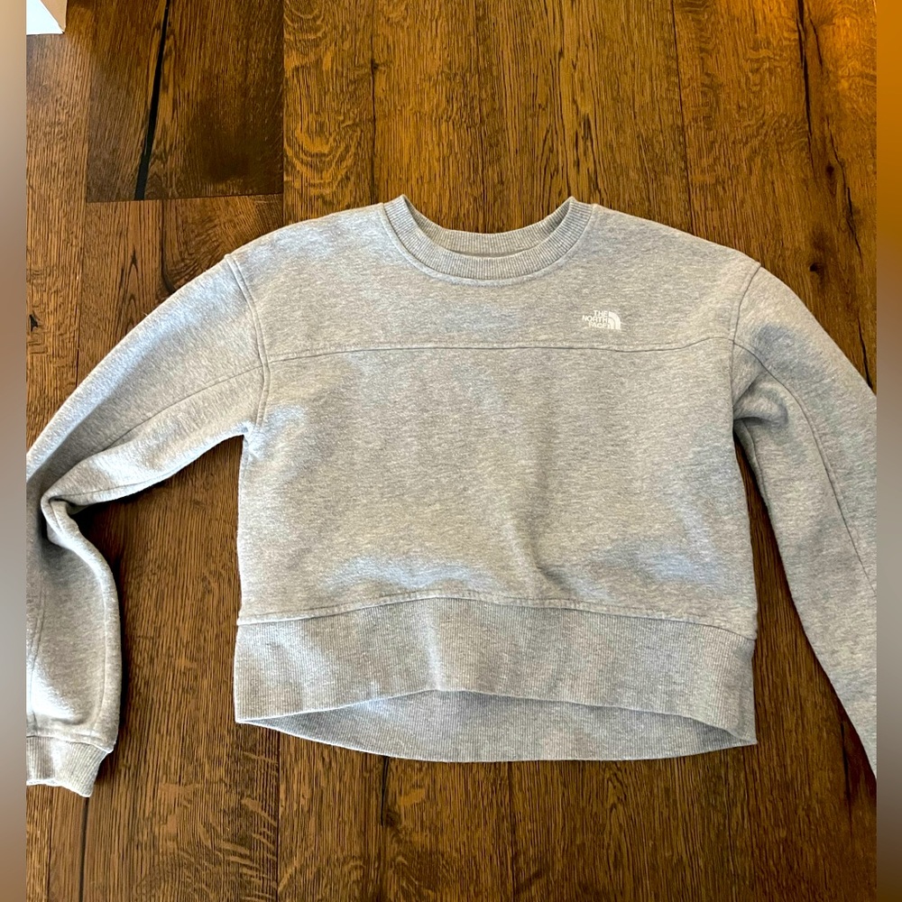 North face sweater.